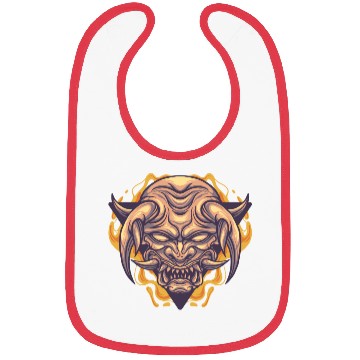 Discover horned devil Bibs