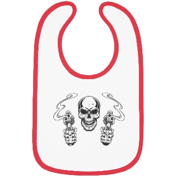Discover Gangsta Skull nDesign Bibs