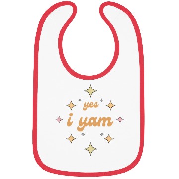 Discover Yes I Yam Thanksgiving Bibs