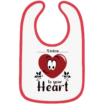 Discover Listen to your heart Bibs