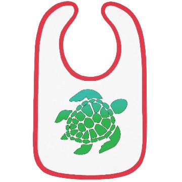 Discover Green Sea Turtle Ocean Swimming Bibs