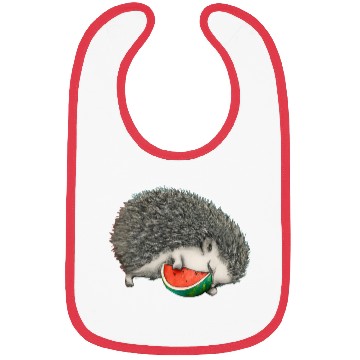 Discover Hedgehog Sleeping With Watermelon Bibs