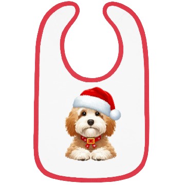 Discover CockaPoo The Santa Claus Bibs