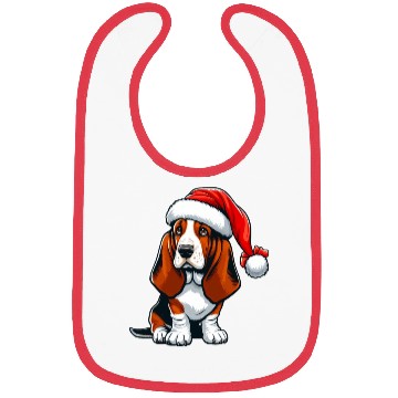 Discover Basset Hound Xmas Gifts Bibs