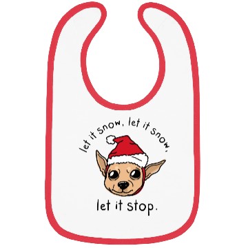 Discover Festive Chihuahua with Santa Hat Bibs