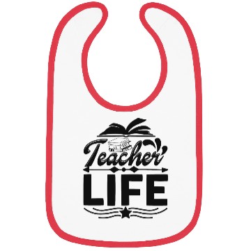 Discover Teacher life Bibs