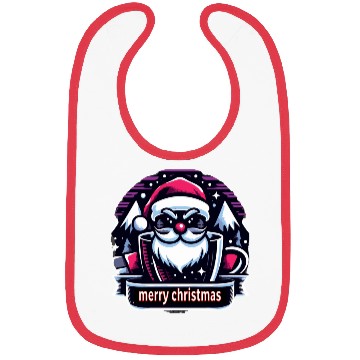 Discover Christmas Is Coming: Santa's Candy Cane Throne Ext Bibs
