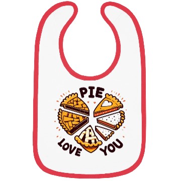 Discover Pie Love You | Thanksgiving Bibs