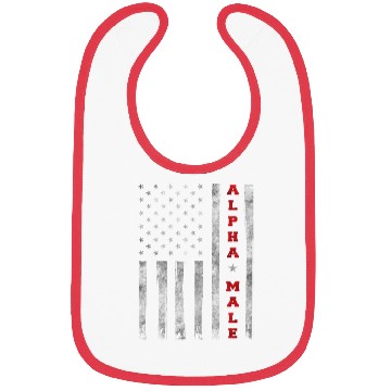 Discover Patriotic American US Flag Bibs