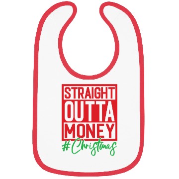 Discover Bold Christmas Money Quote Bibs