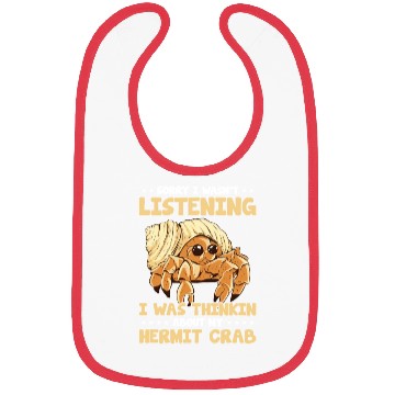 Discover Sea Creature Seafood Shells Hermit Crab Lover Bibs