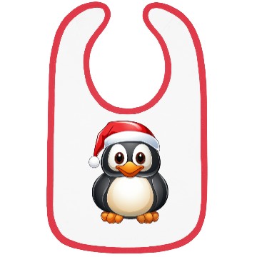Discover Penguins Christmas Bibs