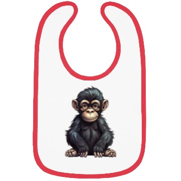 Discover Cute Monkey for Kids for a Kid Bibs