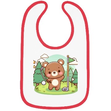 Discover Golfing bears Bibs