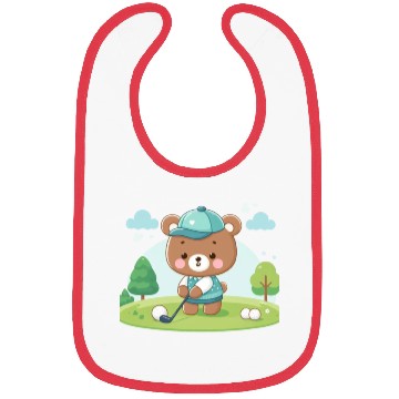 Discover Golfing bears Bibs