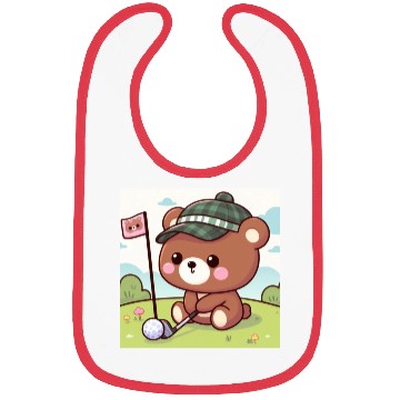 Discover Golfing bears Bibs