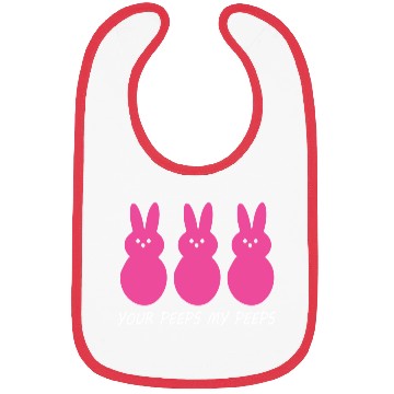 Discover Easter Bunny Peeps Dab Dabbing Bibs