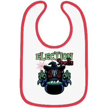 Discover Election Spells Witch Spooky Halloween Meme Voter Bibs