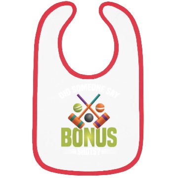Discover Croquet Mallet Croquet Club Croquet Player Croquet Bibs