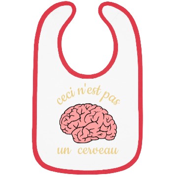 Discover Ceci Nest Pas Un Cerveau Art Teacher Brain Bibs