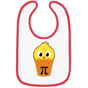 Discover Chicken Pot Pi Funny Math Pi Day Bibs