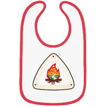 Discover Outdoor Adventure Camper Camping Campfire Tent Bibs