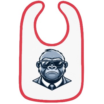 Discover Gorilla With Sunglasses Bibs