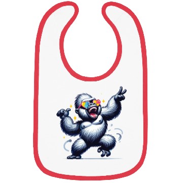 Discover Gorilla With Sunglasses Bibs