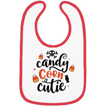 Discover Candy Corn Cutie Bibs