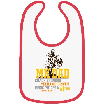 Discover Mx Dad Motocross Supercross Papa Bibs