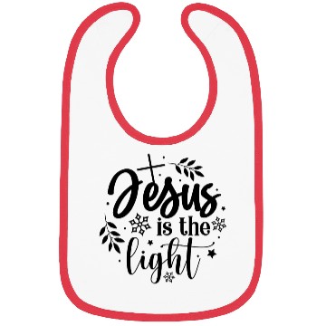 Discover Jesus is the light Bibs