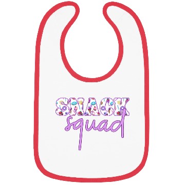 Discover Christmas Snack Squad Bibs