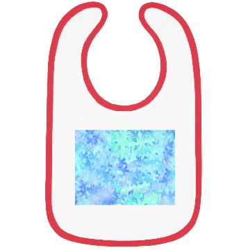 Discover Crystal Snowflake Pattern Bibs