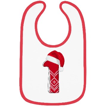 Discover 1 Years - First Time Merry Christmas - Number One Bibs