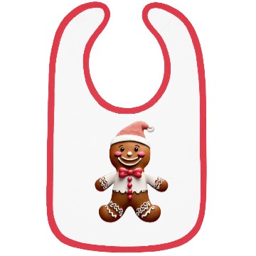 Discover Whimsical Wonders: Gingerbread Dreams Bibs
