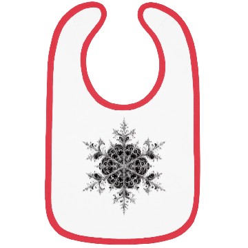 Discover Baroque Snowflake Elegance Bibs