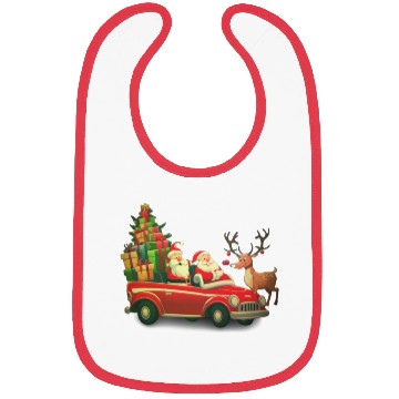 Discover christmas car Bibs
