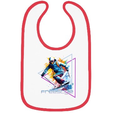 Discover Retro Freestyle Skiing Bibs