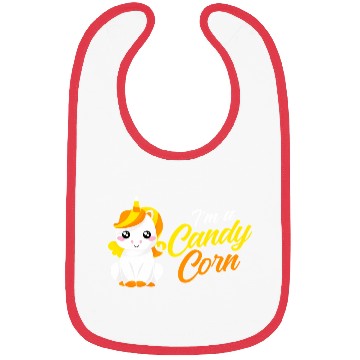 Discover Unicorn Candy Corn Candycorn Halloween Bibs