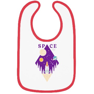 Discover Space Trip Bibs