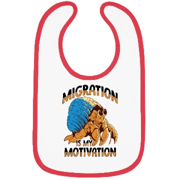 Discover Sea Creature Seafood Shells Hermit Crab Lover Bibs