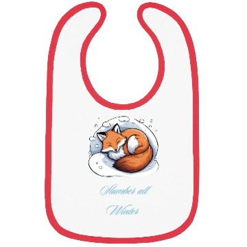 Discover Slumber all winter - Sleepy Fox Bibs