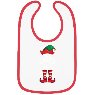 Discover Loud Elf Matching Family Christmas Bibs