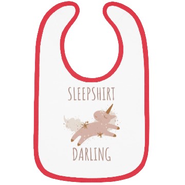 Discover Sleepshirt Unicorn Darling Bibs