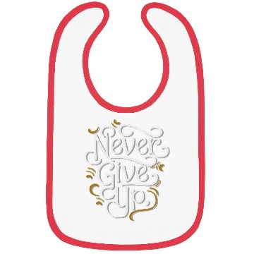 Discover Never Give Up Bibs