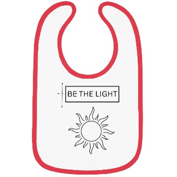 Discover Adorise BE THE LIGHT Design Bibs