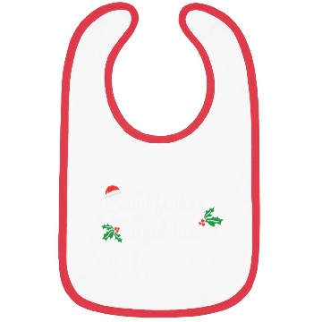 Discover Snowflakes Are Like Angel Kisses Bibs