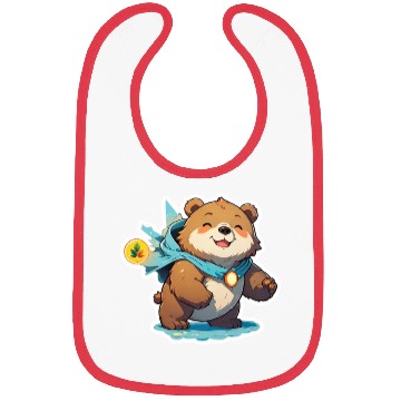 Discover Bear Cubs: Cute Overload! Bibs