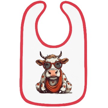 Discover Chic and Playful Cow Bibs