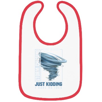 Discover Storm chaser gift idea | Tornado meteorologists Bibs